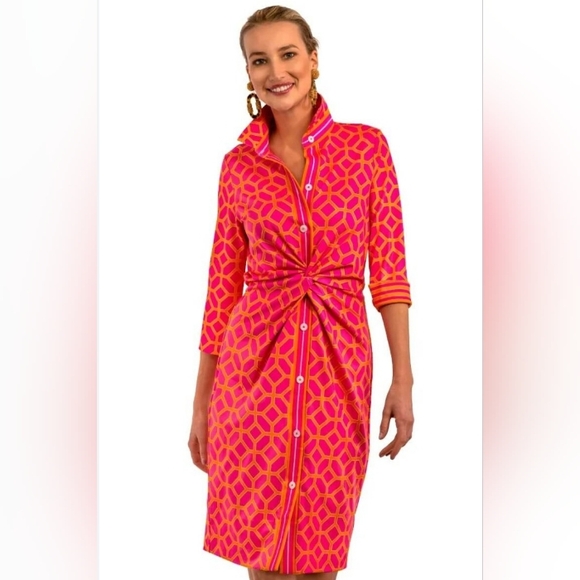 Gretchen Scott Designs Dresses & Skirts - SOLD Gretchen Scott Twist & Shout Dress - Lucy In The Sky With Diamonds Size S